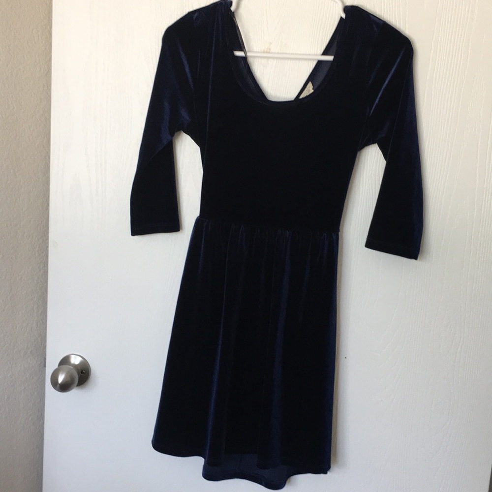 Navy Blue Small Forever 21 Mini Dress